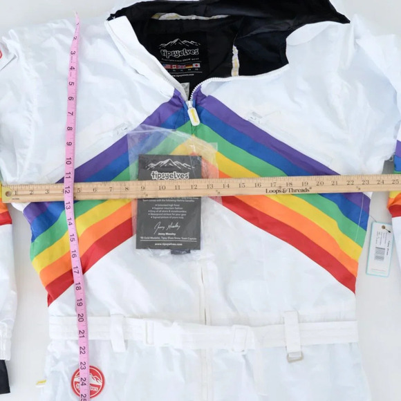 Tipsy Elves Sunrise Shredder One Piece Ski Suit Snowsuit Size XL NWT - Picture 4 of 15